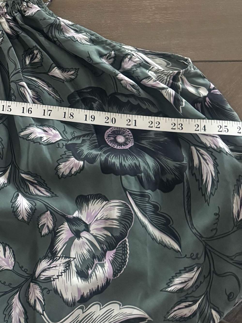 Unsubscribed 100% Silk Floral Maxi Dress - Picture 15 of 15